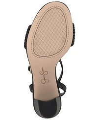 Jessica Simpson Women's Sienea Rhinestone Knot Dress Sandals