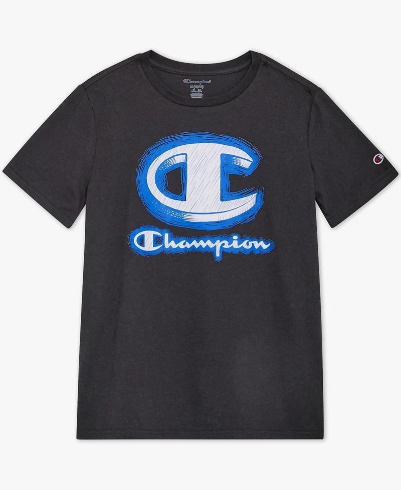 Champion Boys' 7-16 Short-Sleeve Crewneck T-Shirt