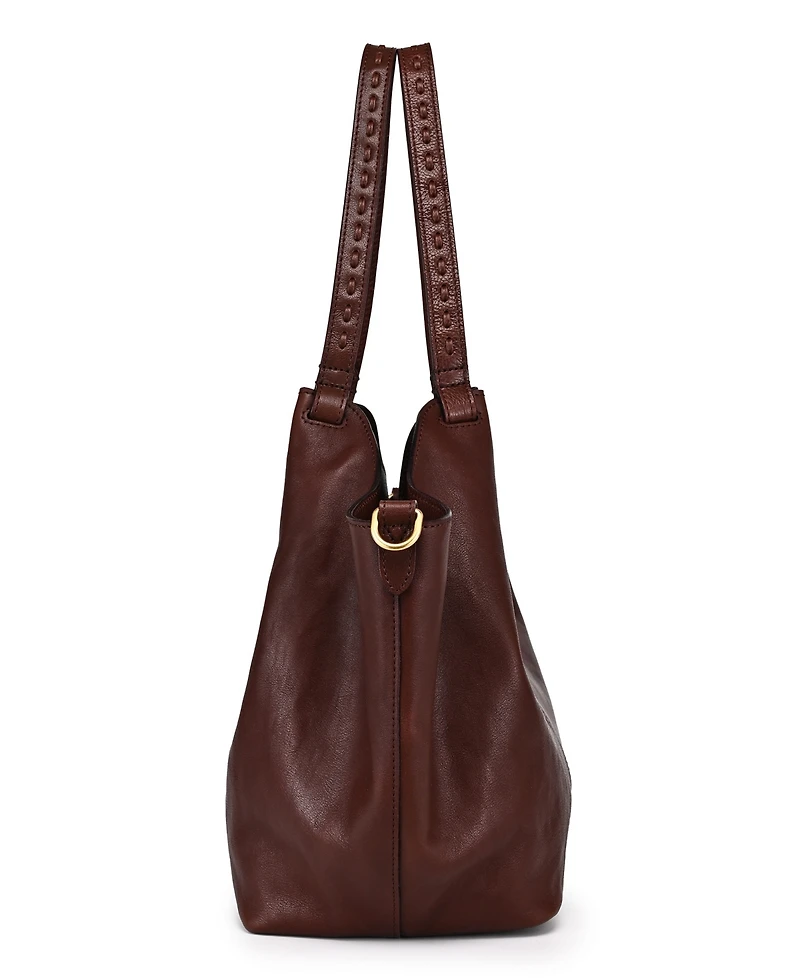 Old Trend Magnolia Handwoven Small Tote Bag