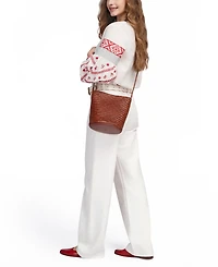 Old Trend Reed Handwoven Mini Crossbody Bag