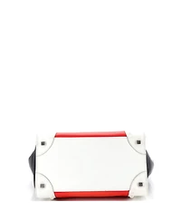 Pre-Owned Celine Mini Tricolor Luggage Bag Leather