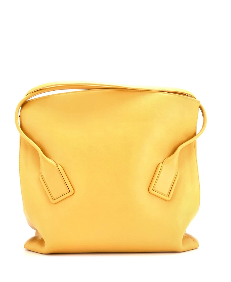 Pre-Owned Bottega Veneta Xl Arco Flap Shopper Tote Smooth Leather