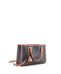 Pre-Owned Celine Mini Horizontal Cabas Tote Triomphe Coated Canvas