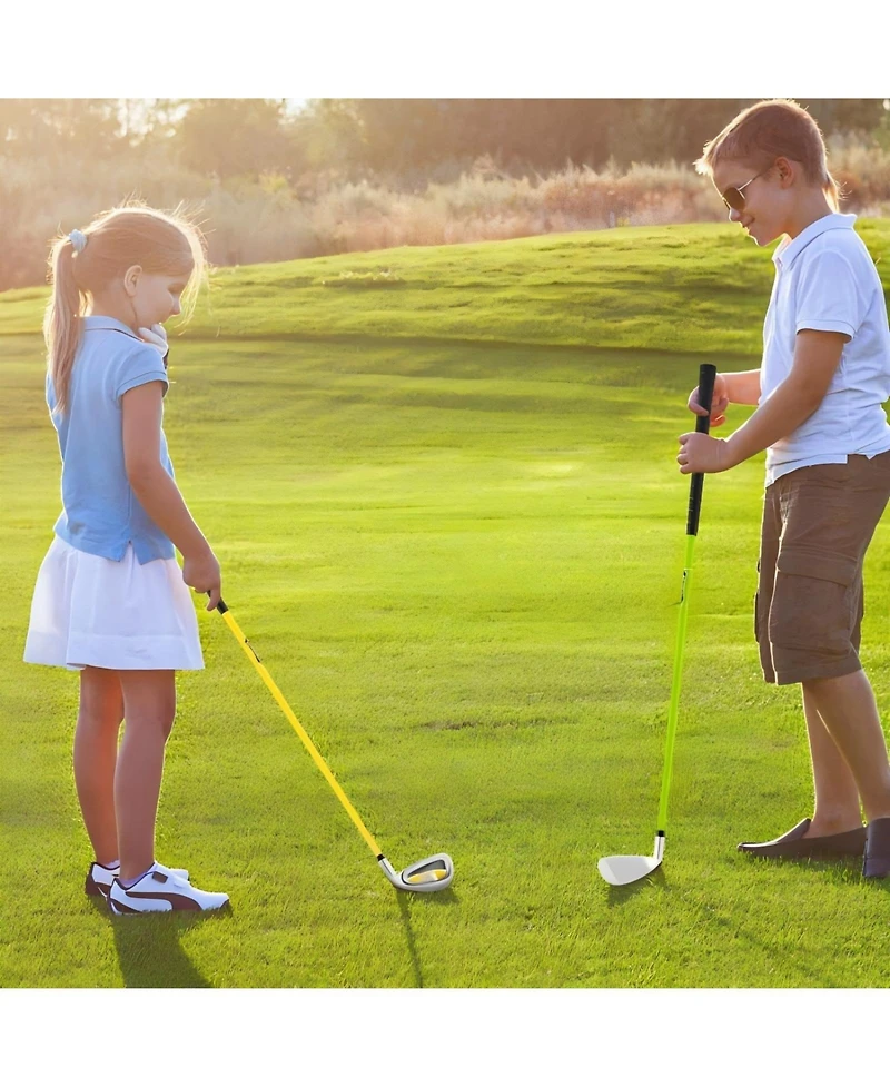 Hongge Individual Gold Club for Boys and Girls with Fiberglass Shaft and Headcover