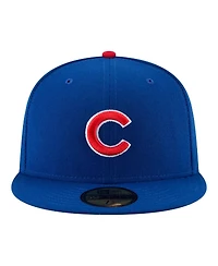 New Era Men's Royal Chicago Cubs 150th Anniversary 59FIFTY Fitted Hat