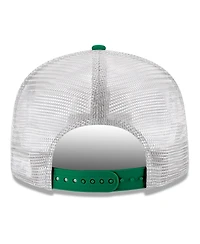 New Era Men's Kelly Green Boston Celtics Core Logo Meshback 9FIFTY Snapback Hat