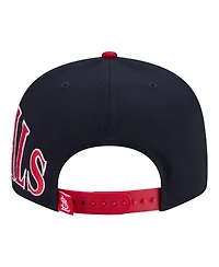 New Era Men's Navy/Red St. Louis Cardinals Stretched Two-Tone 9FIFTY Adjustable Hat