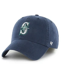 '47 Brand Men's Navy Seattle Mariners Franchise Logo Fitted Hat