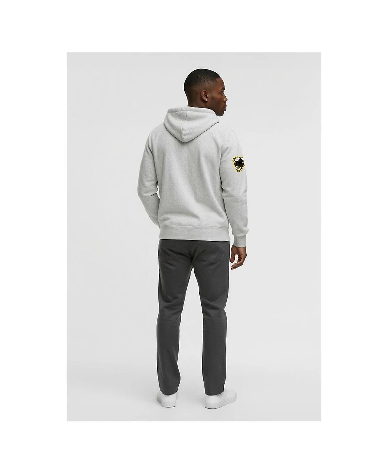 Champion Men's Gray San Diego Padres Reverse Weave Chenille Full-Zip Hoodie