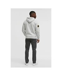 Champion Men's Gray San Diego Padres Reverse Weave Chenille Full-Zip Hoodie