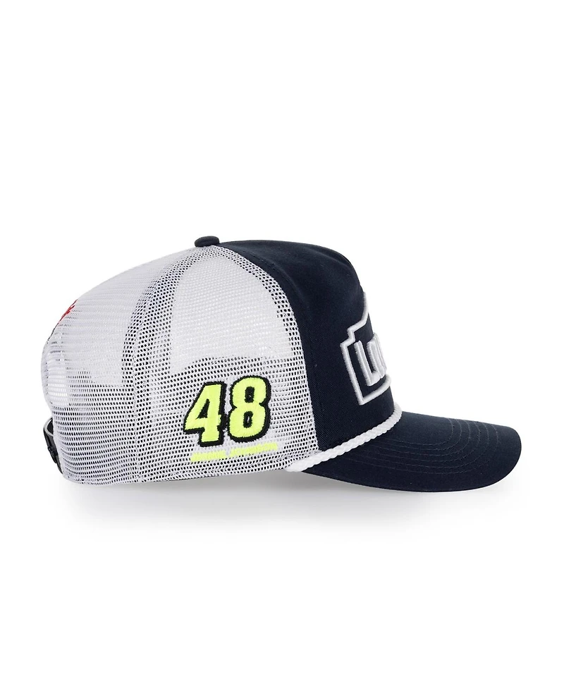 '47 Brand Men's Jimmie Johnson Navy Nascar Legendary Triple Hit Rope Hitch Adjustable Hat