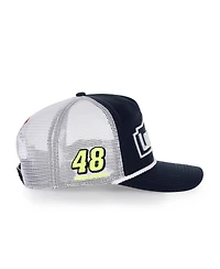 '47 Brand Men's Jimmie Johnson Navy Nascar Legendary Triple Hit Rope Hitch Adjustable Hat
