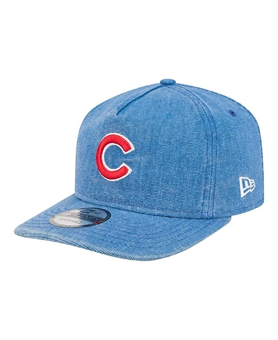 New Era Men's Royal Chicago Cubs Denim Classic 19TWENTY Adjustable Hat