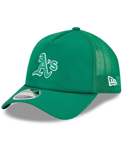 New Era Men's Kelly Green Athletics 2026 Batting Practice Alternate Apex 9FORTY Adjustable Hat