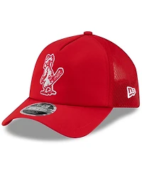 New Era Men's Red St. Louis Cardinals 2026 Batting Practice Alternate Apex 9FORTY Adjustable Hat