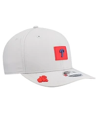 New Era Men's Gray Philadelphia Phillies 2026 Clubhouse 9SEVENTY Adjustable Hat