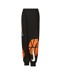 Nike Big Boys and Girls Black Nba Team 31 Baller Club Premium Joggers