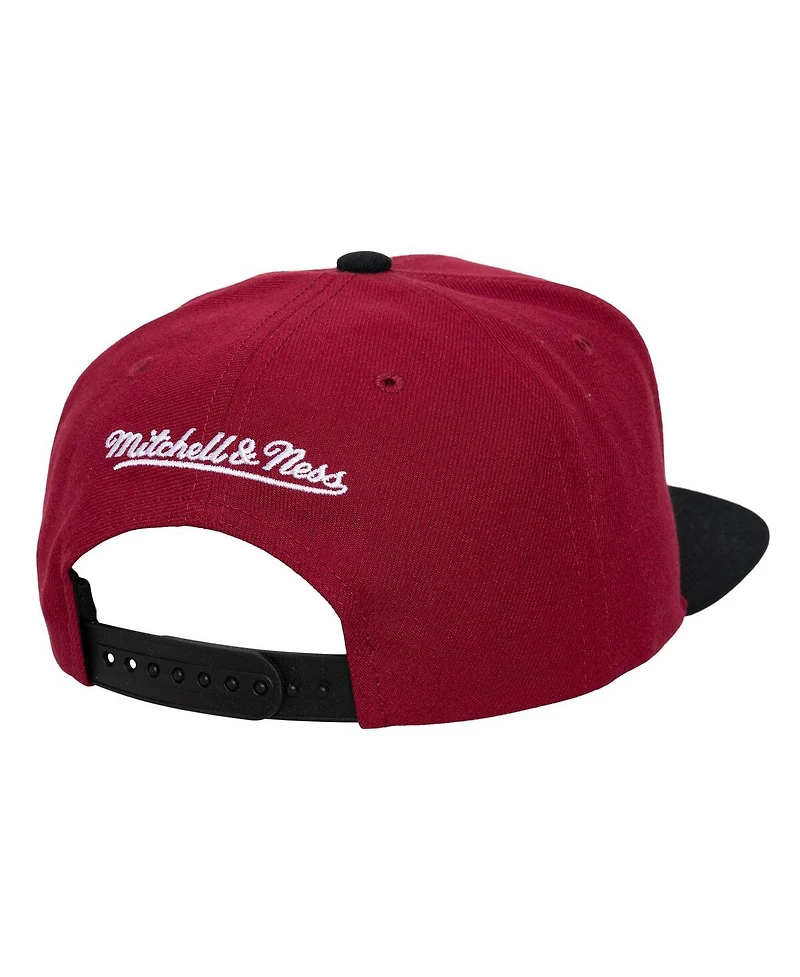 Mitchell & Ness Men's Burgundy Colorado Avalanche Legendary Away Snapback Hat