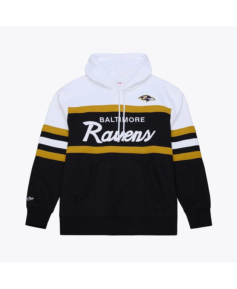 Mitchell & Ness Men's Black Baltimore Ravens Head Coach Hoodie