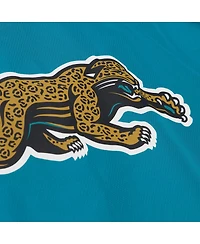 Mitchell & Ness Men's Teal Jacksonville Jaguars Coaches Full-Snap Hooded Windbreaker Jacket