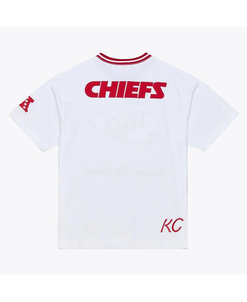Mitchell & Ness Men's White Kansas City Chiefs Arctic T-Shirt