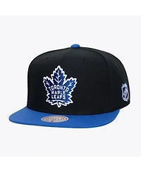 Mitchell & Ness Men's Black Toronto Maple Leaf's Legendary Home Snapback Hat