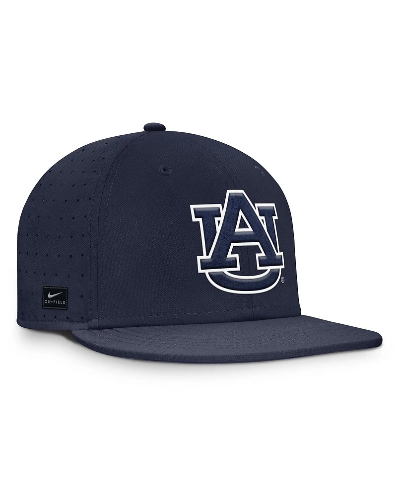 Nike Men's Navy Auburn Tigers Dugout True Dri-fit Fitted Hat