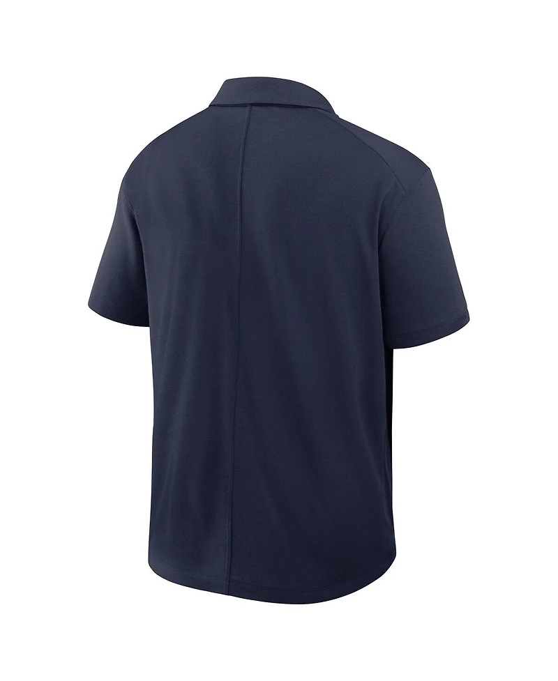 Nike Men's Navy Penn State Nittany Lions Primetime Victory Plus Dri-fit Polo Shirt