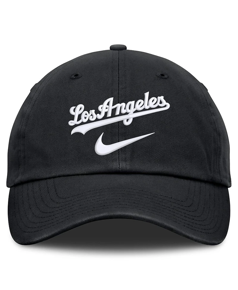 Nike Men's Black Los Angeles Dodgers Primetime Club Adjustable Hat