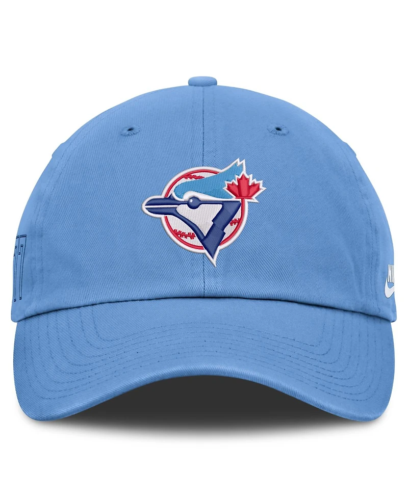 Nike Men's Light Blue Toronto Blue Jays Cooperstown Club Adjustable Hat
