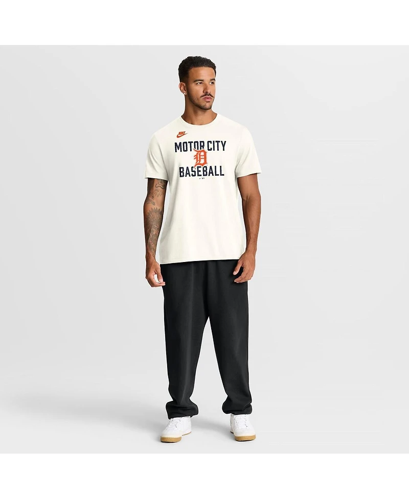 Nike Men's Cream Detroit Tigers Cooperstown Collection ‘70s Inspired T-Shirt
