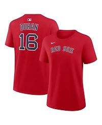 Nike Women's Jarren Duran Red Boston Sox Name Number T-Shirt
