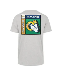 '47 Brand Men's Gray Los Angeles Rams Chrome Plate Franklin T-Shirt