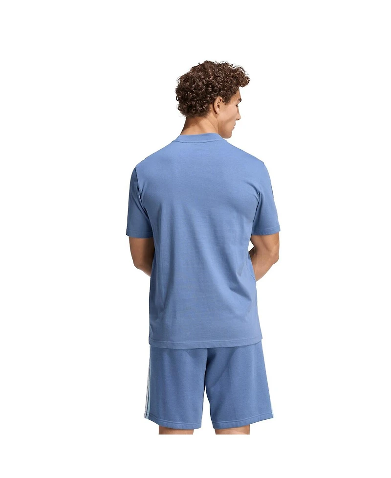 Adidas Men's Blue Argentina National Team Fifa x World Cup 2022 Winners Amply T-Shirt