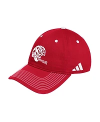 Adidas Men's Scarlet Nebraska Huskers Slouch Adjustable Hat