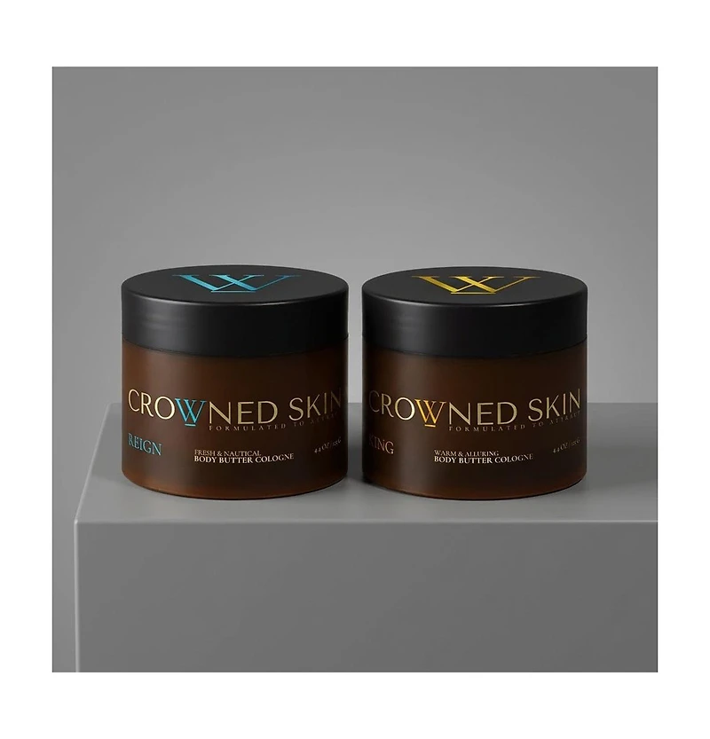 Crowned Skin Reign and King Body Butter Duo