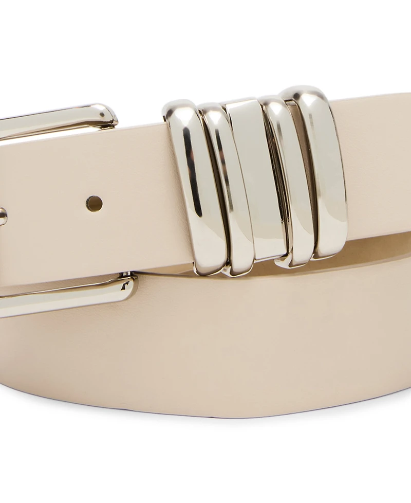 Steve Madden Polyurethane Multi Keeper Belt