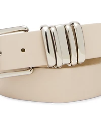 Steve Madden Polyurethane Multi Keeper Belt