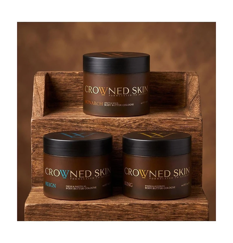 Crowned Skin King, Reign and Monarch Body Butter Set