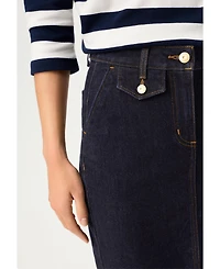 Olsen Women's Dark Denim Skirt