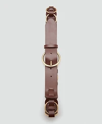 Mango Women's Rounded Buckle Belt