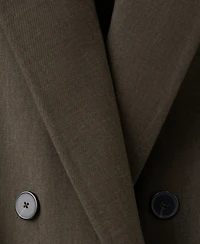 Mango Women's Straight-Fit Lyocell Suit Blazer