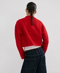 Mango Women's Jewel Buttons Tweed Jacket