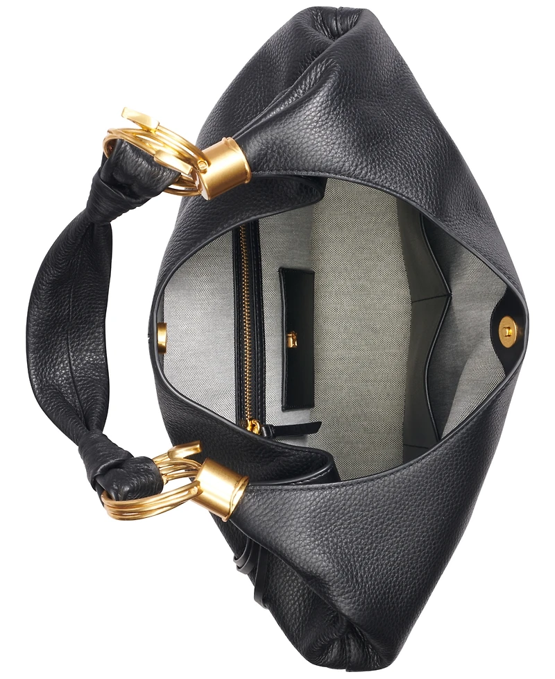 Donna Karan New York Tartan Extra-Large Hobo Bag