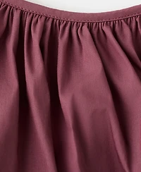 Mango Women's Puff-Sleeved Cropped Blouse