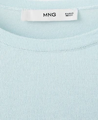Mango Women's Bow Knit Sweater