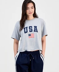 Love Tribe Juniors' Usa 76 Cotton Short-Sleeve T-Shirt