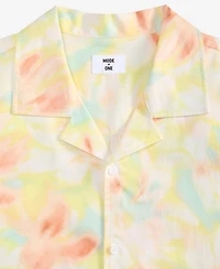 Mode of One Men's Relaxed-Fit Floral Short-Sleeve Shirt, Macy's Exclusive