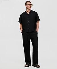 Mode of One Men's Crinkled Pants, Macy's Exclusive