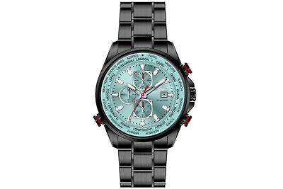 Invicta Men's 50498 Aviator Quartz VD57 Tiffany Blue Dial Watch
